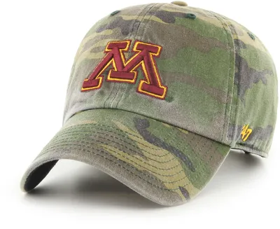 ‘47 Minnesota Golden Gophers Camo Clean Up Adjustable Hat