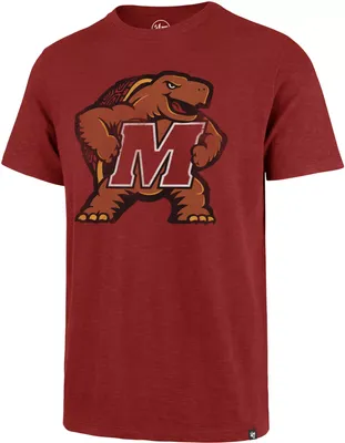 ‘47 Men's Maryland Terrapins Red Grit Scrum T-Shirt