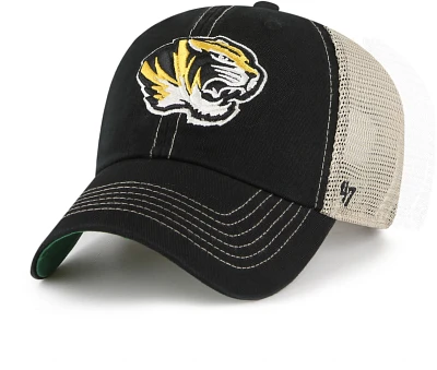 ‘47 Men's Missouri Tigers Black Trawler Clean Up Adjustable Hat