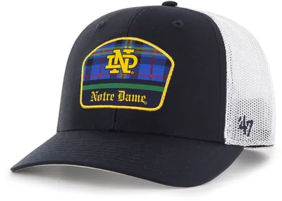 ‘47 Notre Dame Fighting Irish Navy Factor Adjustable Trucker Hat