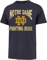 ‘47 Men's Notre Dame Fighting Irish Navy Fan Out Franklin T-Shirt