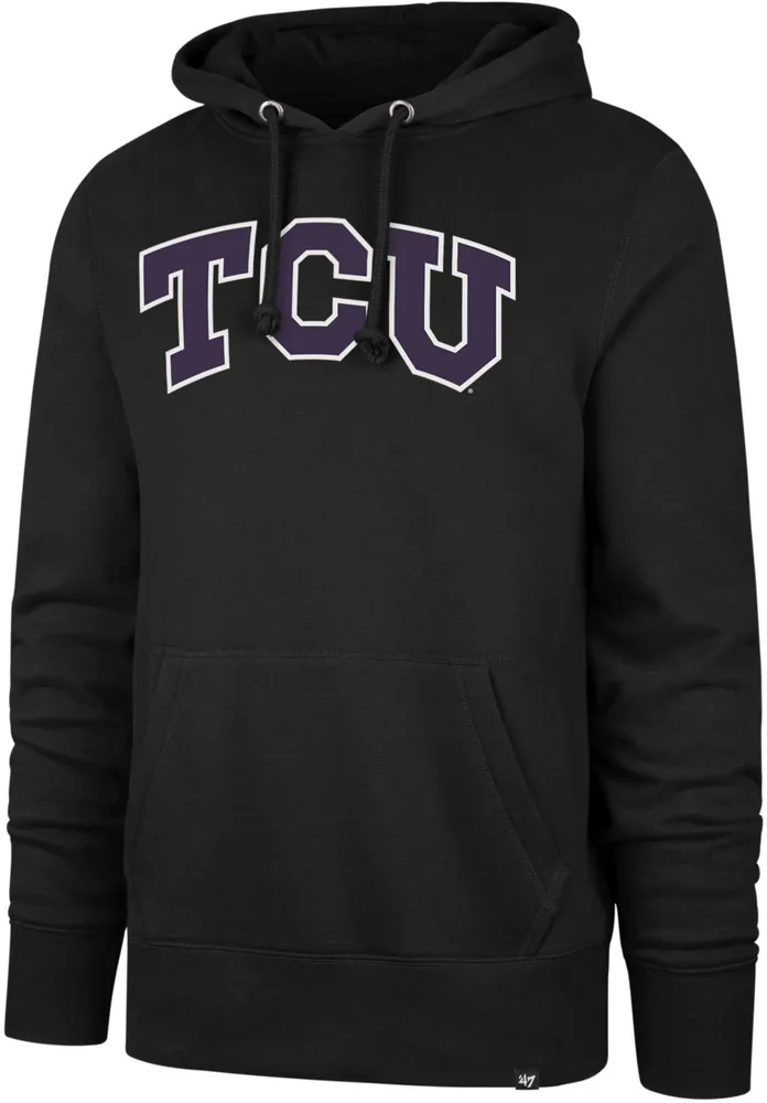 ‘47 Men's TCU Horned Frogs Black Headline Pullover Hoodie