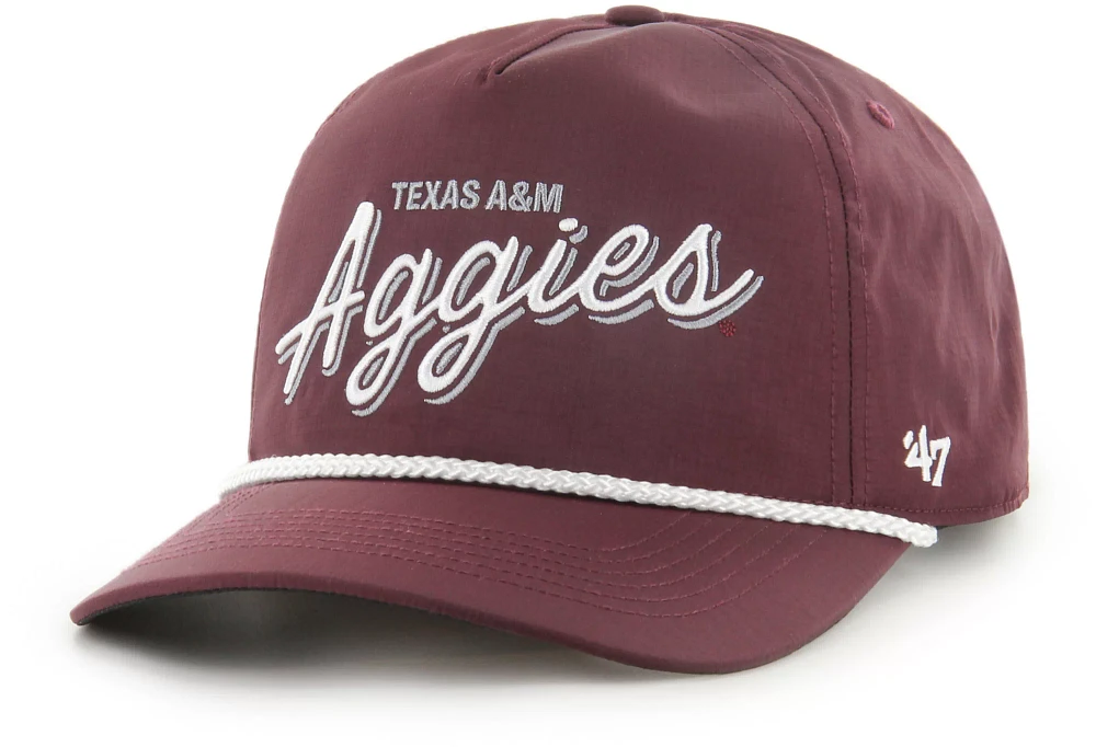 ‘47 Men's Texas A&M Aggies Maroon Fairway Rope Hitch Adjustable Hat