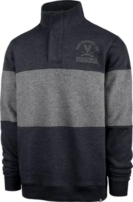 ‘47 Men's Virginia Cavaliers Blue Wyatt 1/4 Snap Pullover