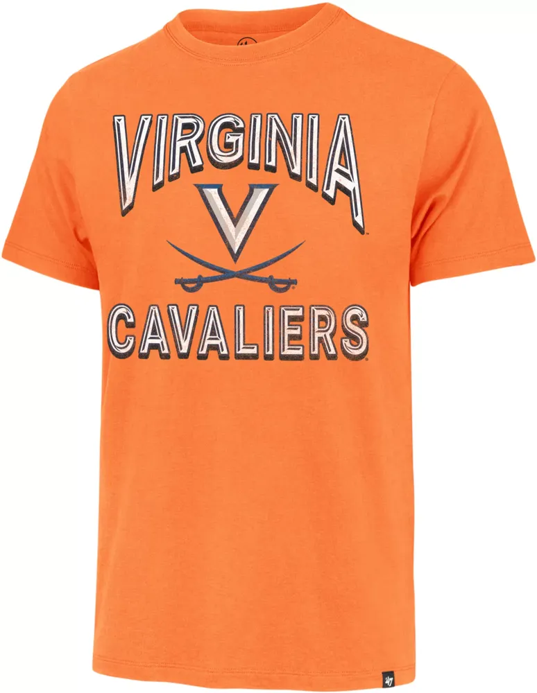 ‘47 Men's Virginia Cavaliers Orange Fan Out Franklin T-Shirt