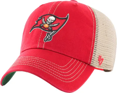 '47 Men's Tampa Bay Buccaneers Clean Up Trawler Red Adjustable Hat