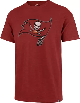 '47 Men's Tampa Bay Buccaneers Scrum Logo Red T-Shirt