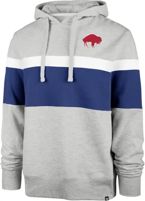 '47 Men's Buffalo Bills Warren Grey Hoodie