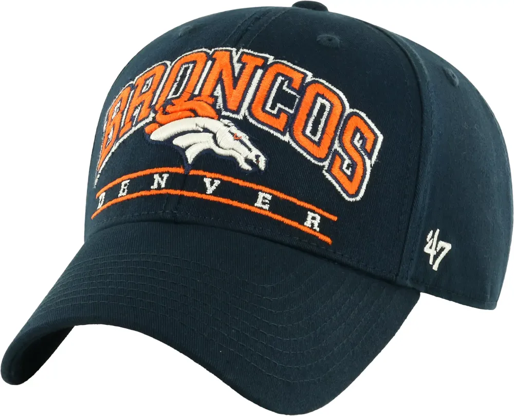 Dicks Sporting Goods 47 Mens Denver Broncos Fletcher MVP Navy Adjustable  Hat | The Market Place