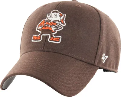 '47 Men's Cleveland Browns MVP Legacy Brown Adjustable Hat