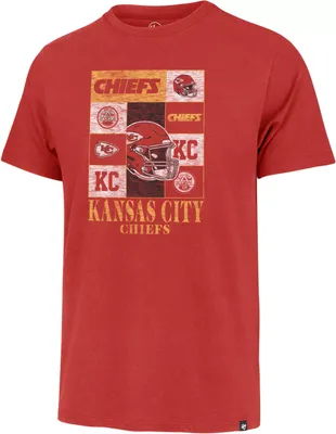 '47 Men's Kansas City Chiefs Era Block Red T-Shirt