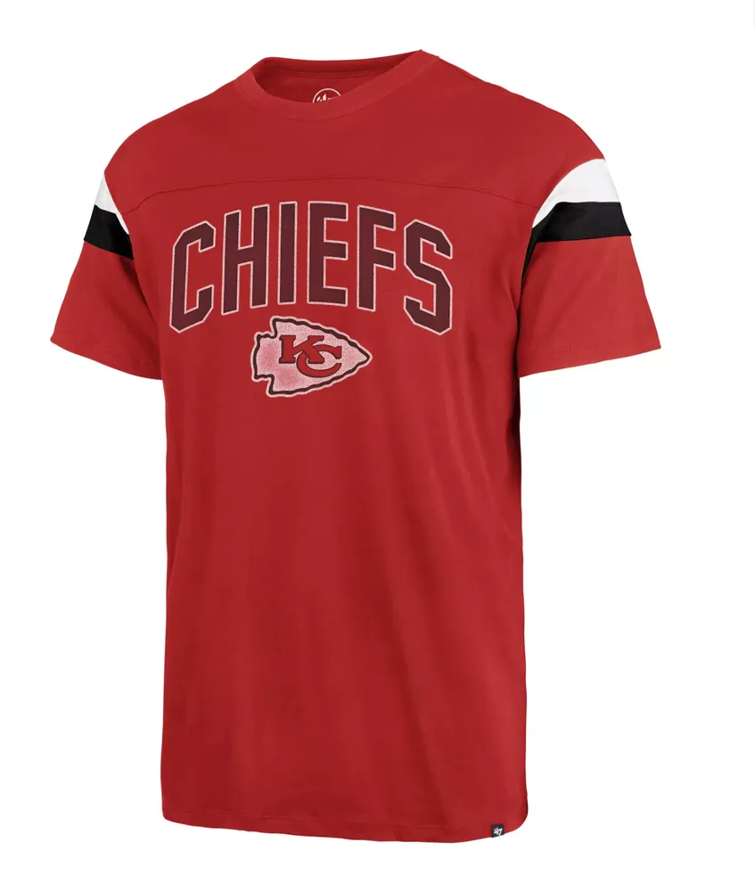 '47 Men's Kansas City Chiefs Coverall Red T-Shirt