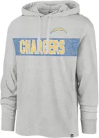 '47 Men's Los Angeles Chargers Franklin Grey Hoodie