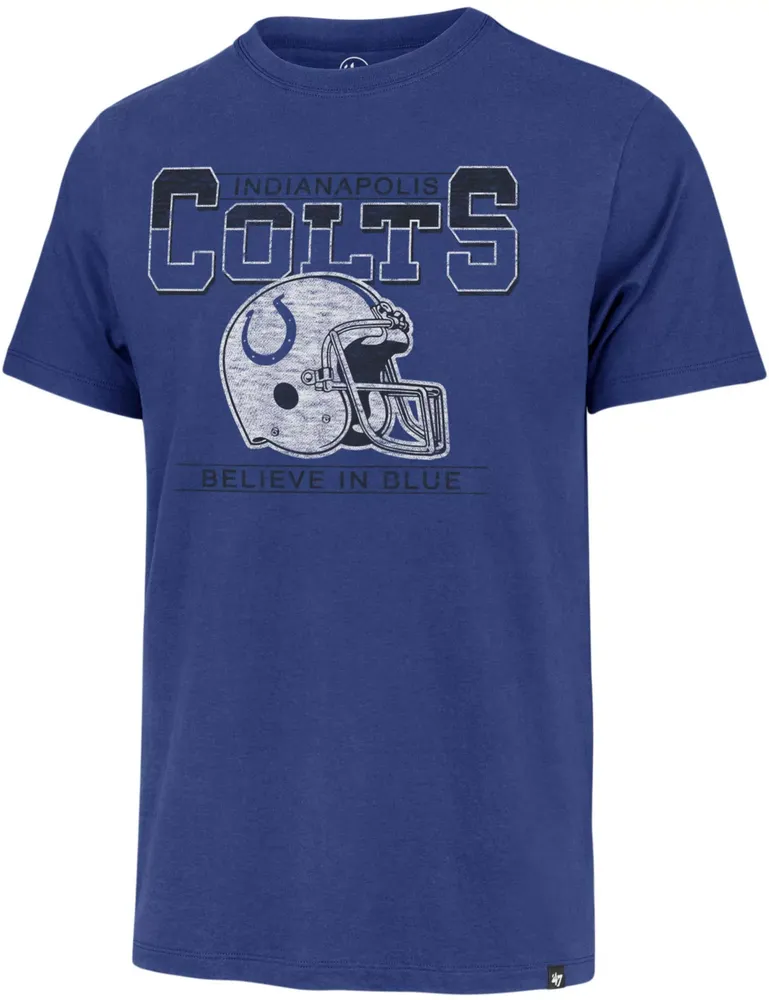 '47 Men's Indianapolis Colts Franklin Royal T-Shirt