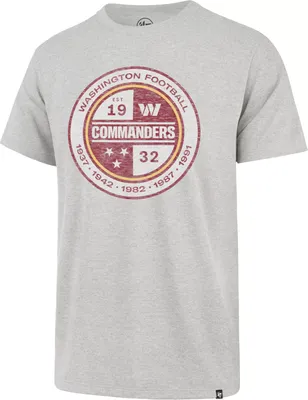 '47 Men's Washington Commanders Franklin Premier Grey T-Shirt