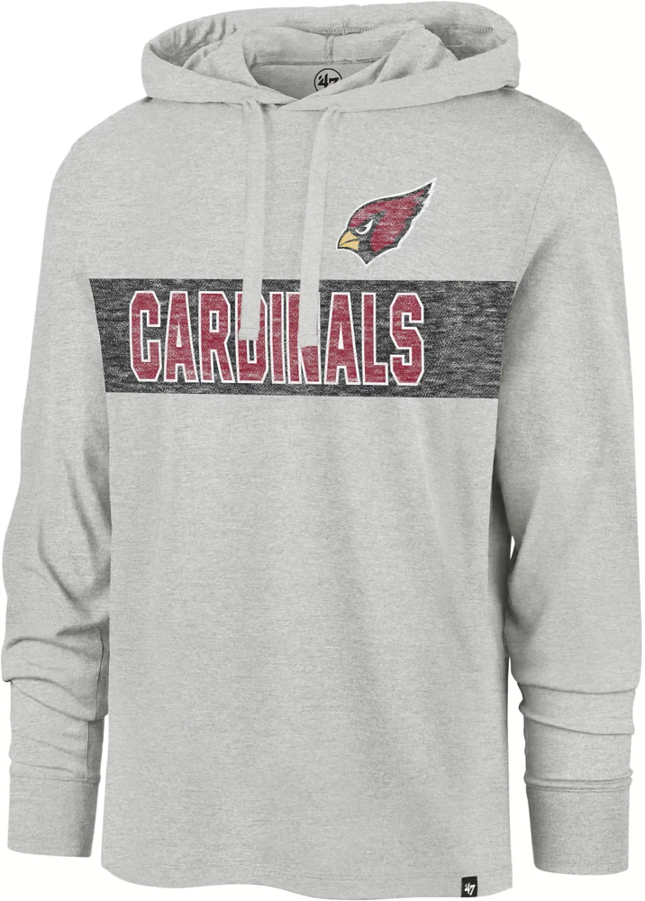 '47 Men's Arizona Cardinals Franklin Grey Hoodie