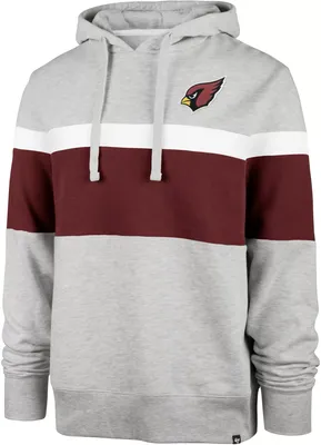 '47 Men's Arizona Cardinals Warren Grey Hoodie