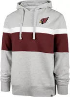 '47 Men's Arizona Cardinals Warren Grey Hoodie