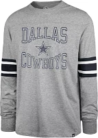 '47 Men's Dallas Cowboys Cover Two Long Sleeve T-Shirt