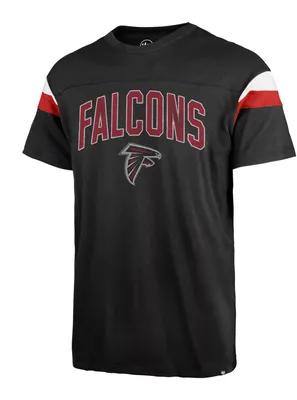 '47 Men's Atlanta Falcons Coverall Black T-Shirt