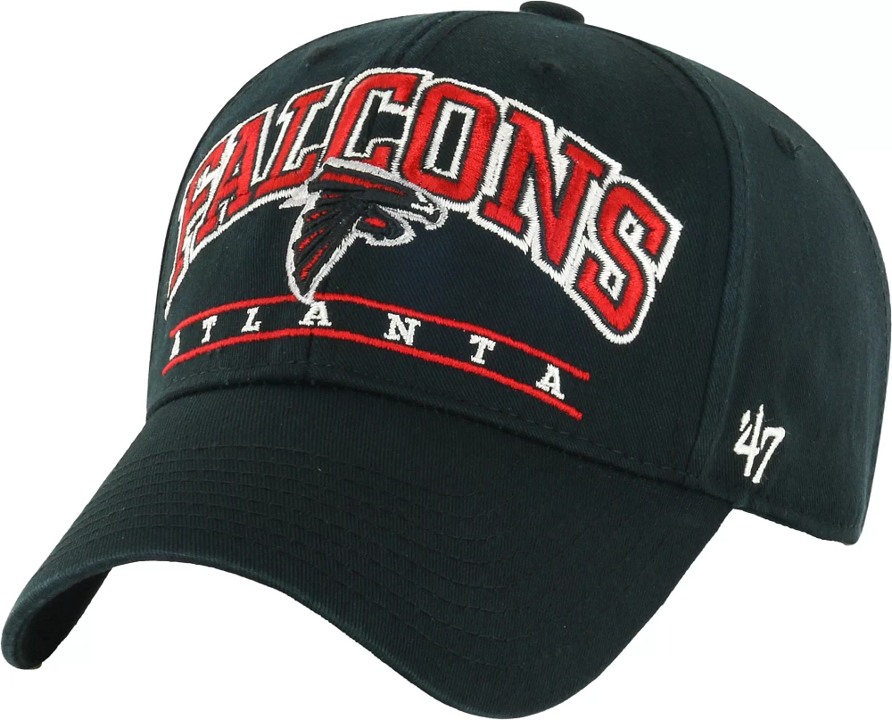 '47 Men's Atlanta Falcons Fletcher MVP Black Adjustable Hat