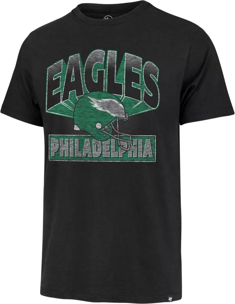 '47 Men's Philadelphia Eagles Amplify Franklin Black T-Shirt