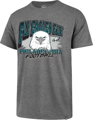 '47 Men's Philadelphia Eagles 'Fly Fly' Grey T-Shirt