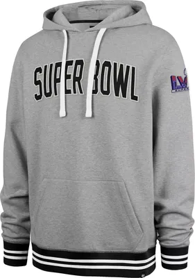 '47 Men's Super Bowl LVIII Eastport Grey Hoodie