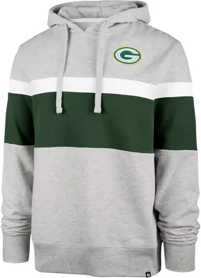 '47 Men's Green Bay Packers Warren Grey Hoodie