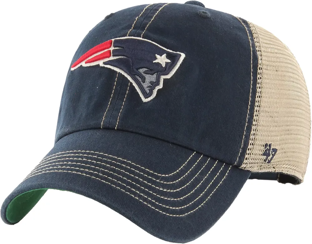 '47 Men's New England Patriots Clean Up Trawler Navy Adjustable Hat