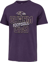 '47 Men's Baltimore Ravens Charm City T-Shirt