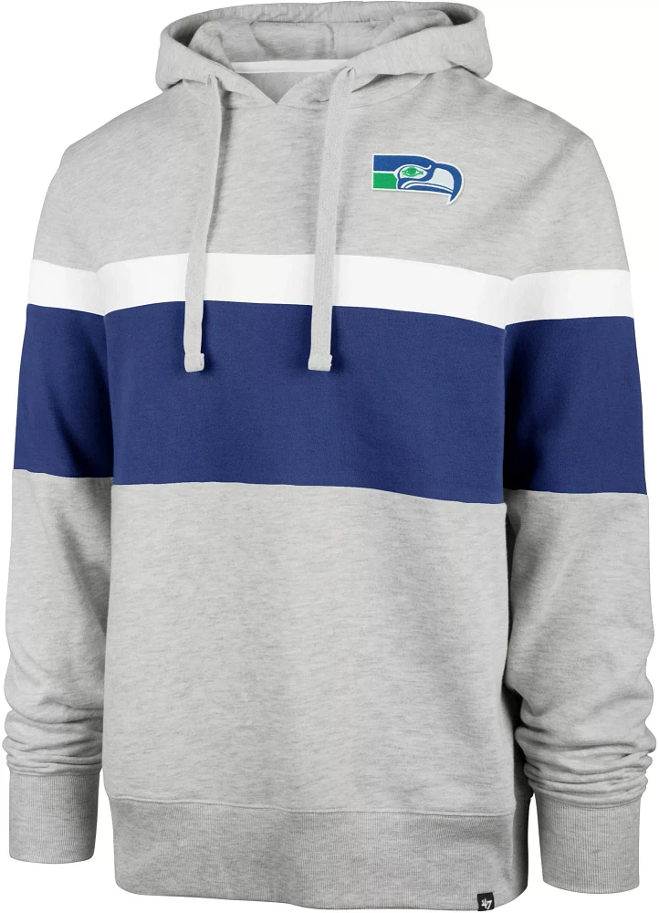 '47 Men's Seattle Seahawks Warren Grey Hoodie