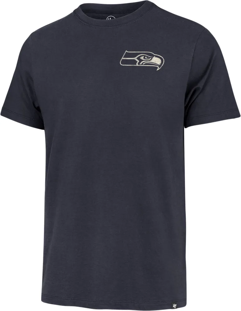 '47 Men's Seattle Seahawks Franklin Back Play Navy T-Shirt