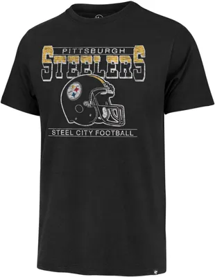 '47 Men's Pittsburgh Steelers Franklin Black T-Shirt