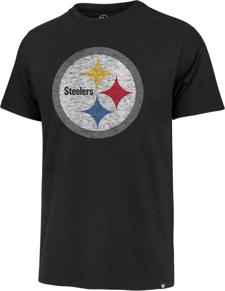 '47 Men's Pittsburgh Steelers Franklin Premier Black T-Shirt