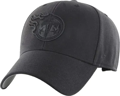 '47 Men's Tennessee Titans MVP Black Adjustable Hat