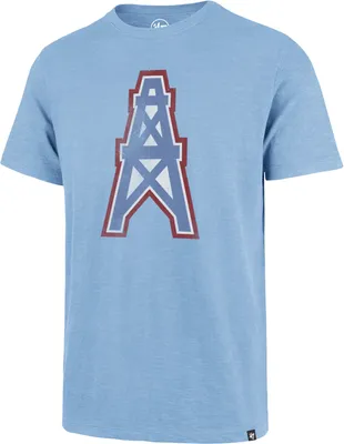 '47 Men's Tennessee Titans Scrum Logo Blue T-Shirt