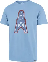 '47 Men's Tennessee Titans Scrum Logo Blue T-Shirt