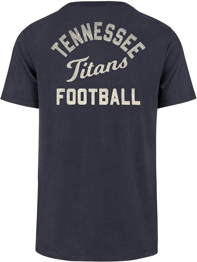 '47 Men's Tennessee Titans Turnback Front Navy T-Shirt