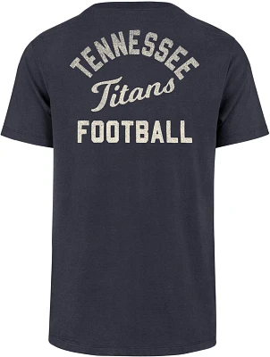 '47 Men's Tennessee Titans Turnback Front Navy T-Shirt