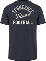 '47 Men's Tennessee Titans Turnback Front Navy T-Shirt