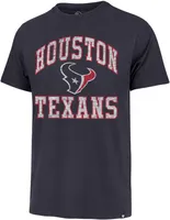 '47 Men's Houston Texans Play Action Navy T-Shirt