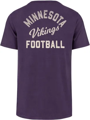 '47 Men's Minnesota Vikings Turnback Front Purple T-Shirt