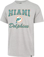 '47 Men's Miami Dolphins Daze Franklin Throwback Grey T-Shirt