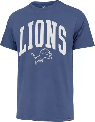 '47 Men's Detroit Lions Win-Win Franklin Blue T-Shirt