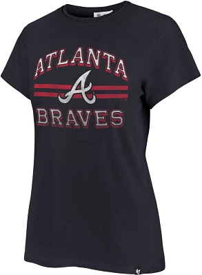 '47 Women's Atlanta Braves Blue Franklin T-Shirt