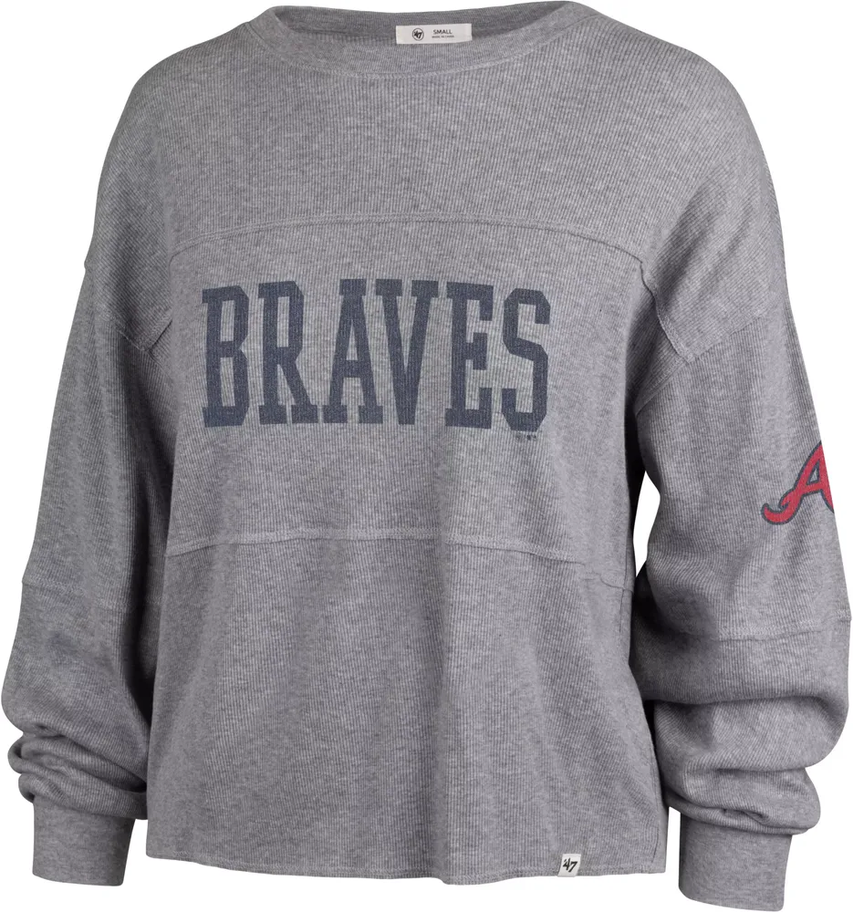 atlanta braves women's long sleeve shirt