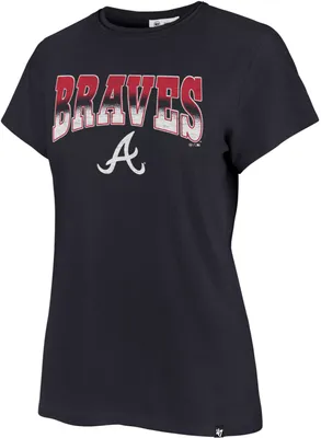 '47 Women's Atlanta Braves Navy Undertone Franklin T-Shirt