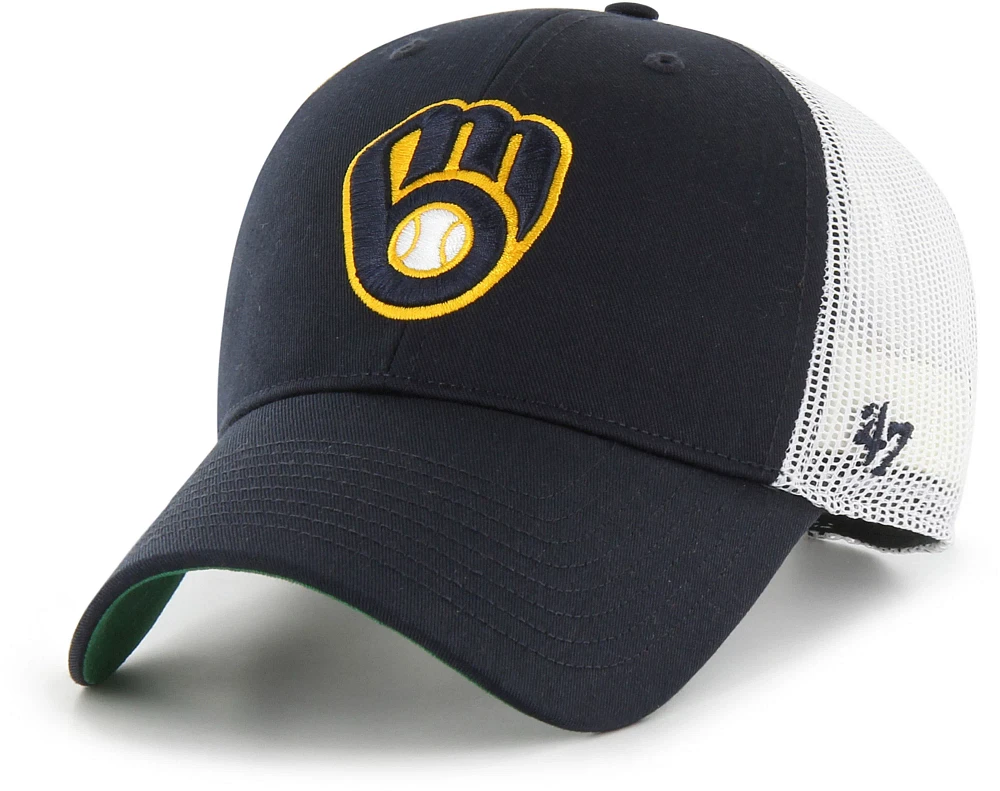 '47 Women's Milwaukee Brewers Navy Branson MVP Trucker Hat