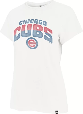 '47 Women's Chicago Cubs Tan Franklin T-Shirt